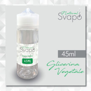 Glicerina vegetale 45 ml in 120 chubby